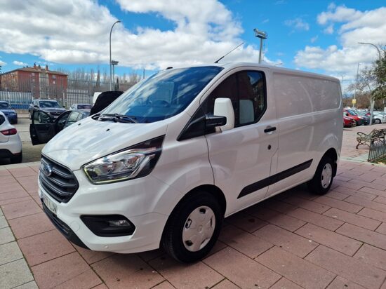 *VENDIDO* FORD TRANSIT CUSTOM 2.0 TDCI HYBRIDO 96KW 300 TREND VAN LWB HEV – 130 CV AÑO 2020